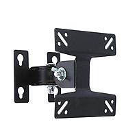 Кронштейн LuazON, для ТВ, наклонно-поворотный, 14-27", до 20 кг, чёрный