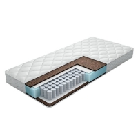 Матрас Eco Hard, размер 140х190 см, высота 16 см, чехол жаккард-эко