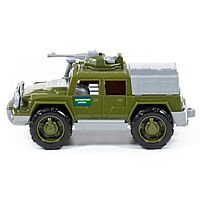 Игрушка Автомобиль-джип Разведчик пограничный с 1 пулеметом