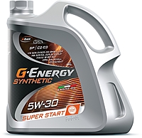 Масло моторное G-Energy Synthetic Super Start 5W-30 4 л синт.