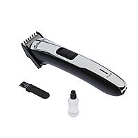 Машинка для стрижки Sakura SA-5525BS, насадка-гребень 3 мм, масло, щёточка, АКБ, серебристая