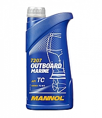 Масло моторное Mannol 7207 Outboard Marine 1 л п/синт.