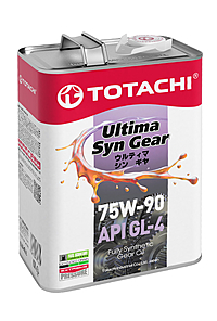 Масло трансмиссионное Totachi Ultima Syn-Gear 75W-90 4 л синт.