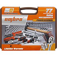 Набор инструмента универсальный Ombra OMT77S, 77 предметов