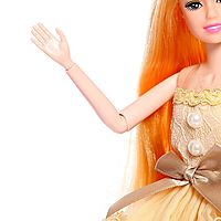 Кукла-модель «Эмели» в платье, с аксессуарами