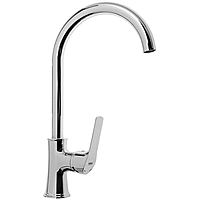 Смеситель для кухни Haiba HB70165 однорычажный гайка хром