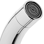 Смеситель для кухни Haiba HB70165 однорычажный гайка хром