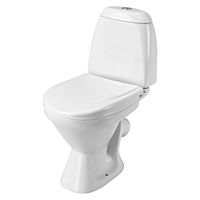 Унитаз компакт Santek «Римини» косой выпуск, 1-реж. арм., сиденье полипропилен