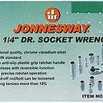 Набор головок торцевых Jonnesway S04H2125S 25 предметов