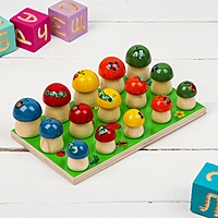 Счетный материла "Грибы на поляне 15"  1002