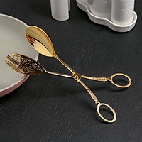 Щипцы кулинарные "Рахат золото" круглые 22 см