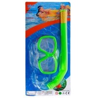 Набор для плавания, 2 предмета: маска, трубка, цвета МИКС