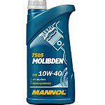 Масло моторное Mannol 7505 Molibden 10W-40 1 л п/синт.
