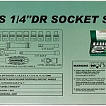 Набор головок торцевых Jonnesway S04H2118S 18 предметов