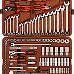 Набор инструмента Ombra OMT141S 1/2" 1/4" 3/8" 141 предмет