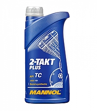 Масло моторное Mannol 7204 2-Takt Plus 1 л п/синт.