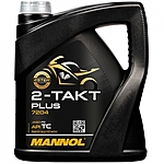 Масло моторное Mannol 7204 2-Takt Plus 4 л п/синт.