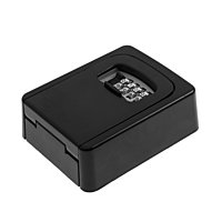 Ключница с кодовым замком, черная