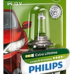 Лампа Philips LongLife EcoVision H7 12V 55W 12972LLECOB1