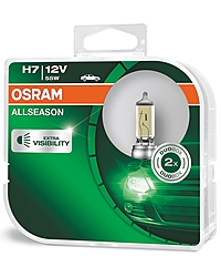 Лампа Osram AllSeason H7 12V 55W PX26d 2 шт. 64210ALL-HCB