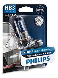 Лампа Philips DiamondVision HB3 12V 65W P20d 9005DVB1