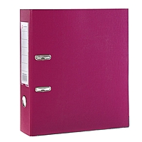 Папка-регистратор А4 80мм PP Lamark фиолетовый, метал.окантовка/карман, собранный AF0600-VL1