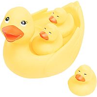 Игрушка для ванны «Уточка с утятами», от 6 месяцев
