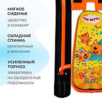 Снегокат Тимка спорт 2 Три кота ТС2/ТК оранжевый/черный