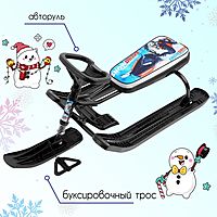 Снегокат «Тимка спорт 2 Гонки», ТС2, цвет чёрный