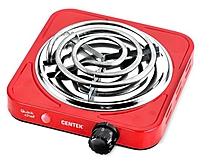 Плита электрическая Centek CT-1508 красный