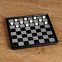 Игра настольная 3 в 1: шахматы, шашки и нарды, магнитное поле 20 × 20 см