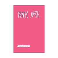 Pink Note. Романтичный блокнот с розовыми страницами, твердый переплет (уценка, брак)