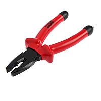 Плоскогубцы диэлектрические TUNDRA, изолирующие рукоятки из резины, 180 мм