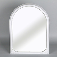 Зеркало в рамке, 49,5×39 см, цвет белый