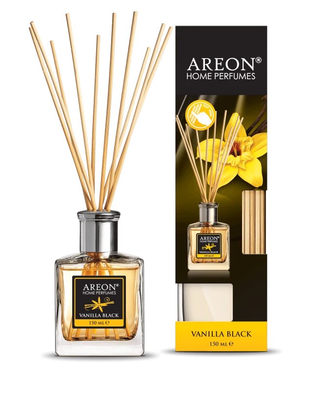 Аромадиффузор Areon Home Perfumes 150 ml Lux Vanilla Black