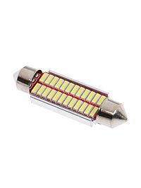 Автомобильная лампа, светодиодная Cartage, C5W, 12 В, 22 SMD, 41 мм, свет белый