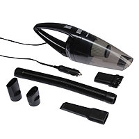 Пылесос автомобильный CYCLONE TURBO 100 Вт, 12 В, 5 насадок, черный