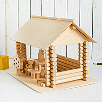 Модель для творчества "Беседка" (конструктор)  К604