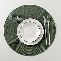 Салфетка кухонная 38 см "Лофт", цвет зелёный