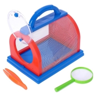 Набор для исследований "Юный биолог", для ловли насекомых, цвета МИКС