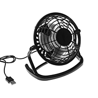 Вентилятор LuazON LOF-06, настольный, 2.5 Вт, 12 см, пластик, черный