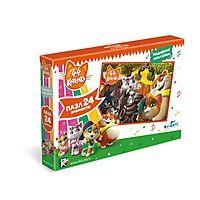 Пазл 44 Котенка С друзьями 24 элемента +наклейки 05162