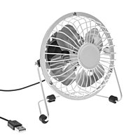 Вентилятор LuazON LOF-05, настольный, 2.5 Вт, 12 см, металл, белый