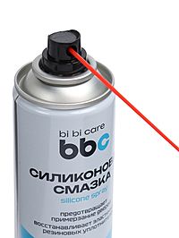 Силиконовая смазка BiBiCare, 400 мл, аэрозоль 4005