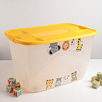 Мегабокс детский на колесах 56л  600×400×360мм