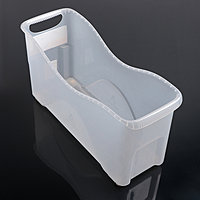 Контейнер хозяйственный универсальный на колёсах 10л  460×160×235мм