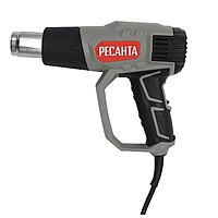 Фен строительный "Ресанта" ФЭ-2000ЭКД 75/2/3, 2 кВт, 50/70-600/70-600 °С, 300-300-500 л/мин   468089