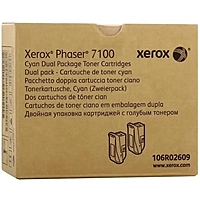 Тонер Картридж Xerox 106R02609 голубой для Xerox Ph 7100 (9000стр.)