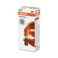 Лампа автомобильная Osram Brown, BAX, 24 В, 1.2 Вт, (BX8,5D), 2741MFX 10 шт.
