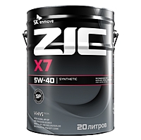 Масло моторное ZIC X7 5W-40 20 л синт.